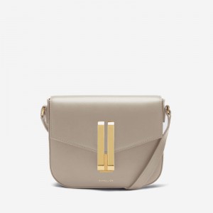Grey Brown DeMellier The Small Vancouver Women's Crossbody Bags | UAE-21653879